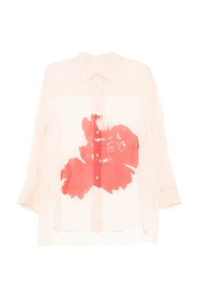 LESS silk shirt - Pink