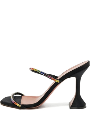 Amina Muaddi Gilda crystal-embellished sandals - Black