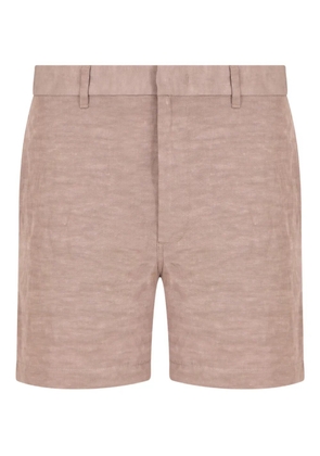 Emporio Armani belt-loops shorts - Neutrals