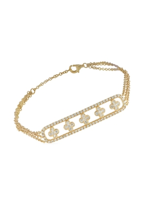 LB Exclusive 14K yellow gold diamond bracelet