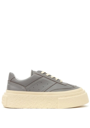 MM6 Maison Margiela Gambetta leather sneakers - Grey
