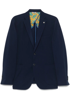 Manuel Ritz single-breasted blazer - Blue