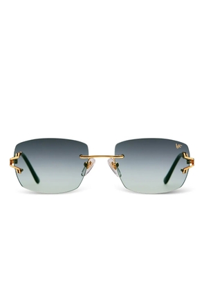 Vintage Frames Company Bal Harbour rimless sunglasses - Gold