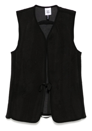 Stain Shade sleeveless gilet - Black