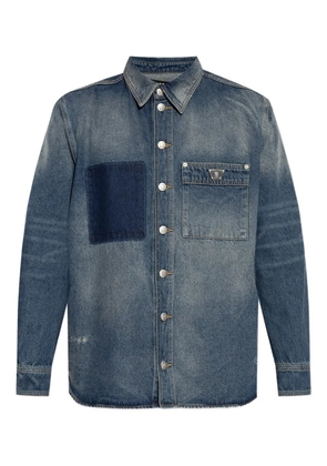 MISBHV patched denim shirt - Blue
