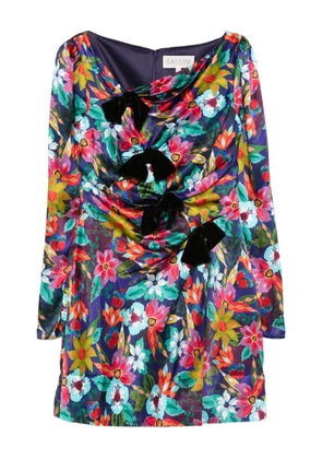 Saloni Kelly mini dress - Blue