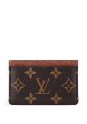 Louis Vuitton Pre-Owned Neo Macassar Monogram Canvas card holder - Brown