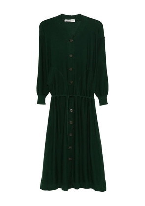 Saint Laurent Pre-Owned 1990s wool dress - Green