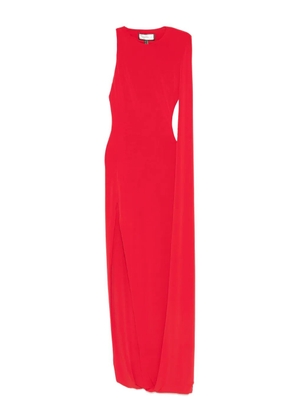 NISSA one-sleeve dress - Red