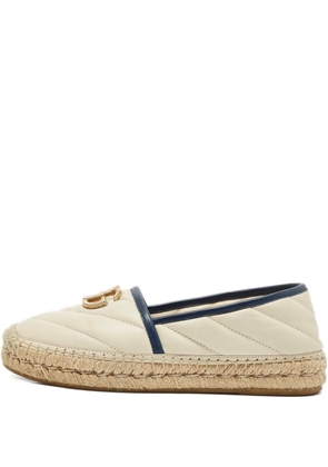 Gucci Pre-Owned quilted espadrilles - Neutrals