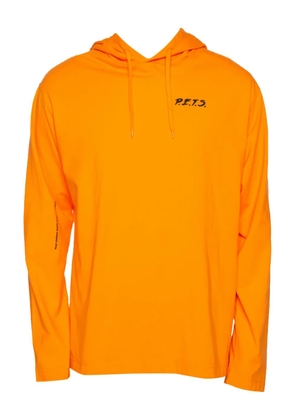 VETEMENTS pre-owned long-sleeve hoodie - Orange