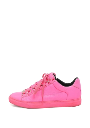 Balenciaga Pre-Owned Arena leather sneakers - Pink