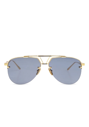 Leisure Society Bandini pilot sunglasses - Gold