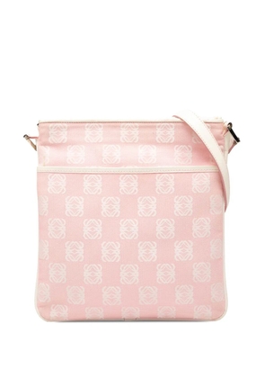 Loewe Pre-Owned 2004 Anagram Canvas crossbody bag - Pink