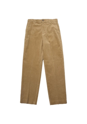 SELECTED 220 corduroy loose trousers - Neutrals