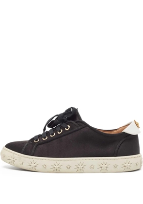 Aquazzura pre-owned L.A star-embellished sneakers - Black