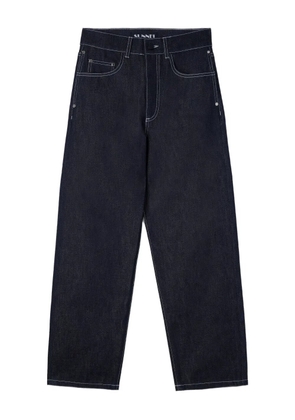 Sunnei contrast-stitching jeans - Blue