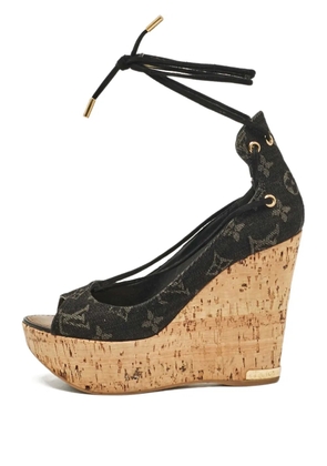 Louis Vuitton Pre-Owned 150mm Monogram sandals - Black