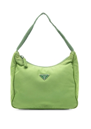 Prada Pre-Owned 2000-2013 Tessuto shoulder bag - Green