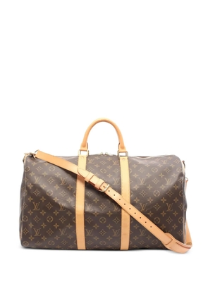 Louis Vuitton Pre-Owned 2004 50 Keepall Bandouliere monogram boston luggage - Brown