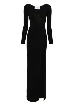 Ana Radu knitted maxi dress - Black