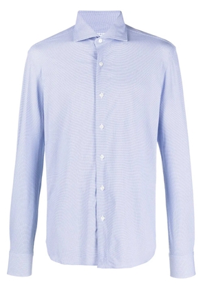 Orian long-sleeve spread-collar shirt - Blue