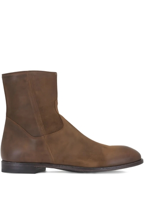 To Boot New York Nils zip boots - Brown