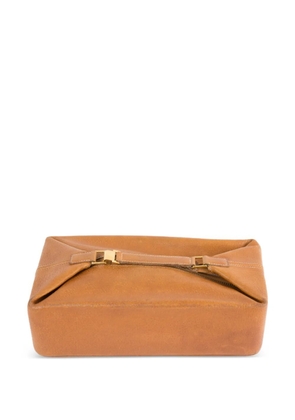 Hermès Pre-Owned 1990s Poche Cloche leather clutch bag - Brown