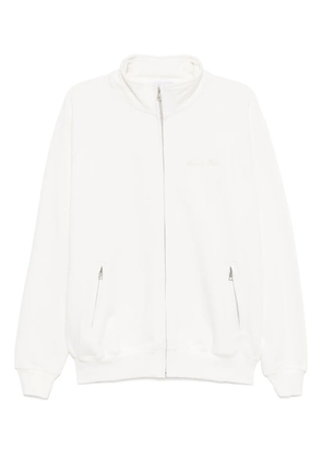 Family First embroidered logo sweatshirts - White