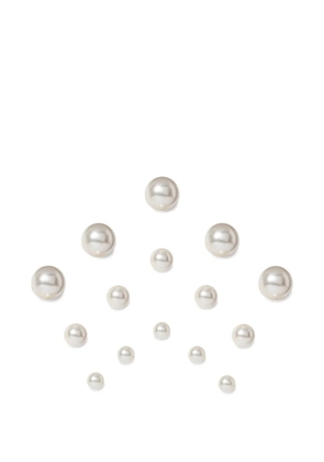 Jennifer Behr Paige hair magnet (set of 15) - White