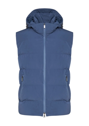 Paul & Shark hooded quilted gilet - Blue