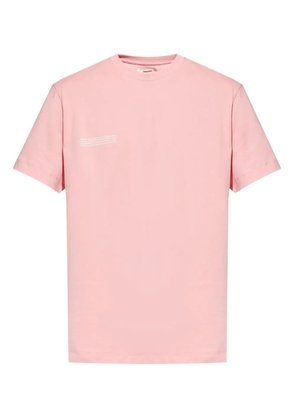 Pangaia text-print T-shirt - Pink