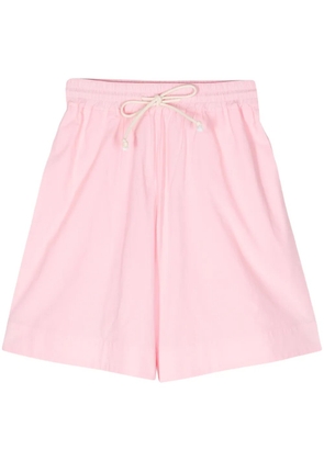 Toogood The Diver cotton track shorts - Pink