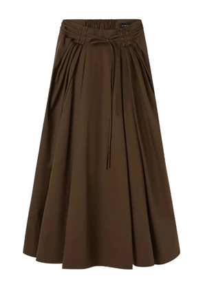 Lee Mathews Spencer gathered skirt - Brown