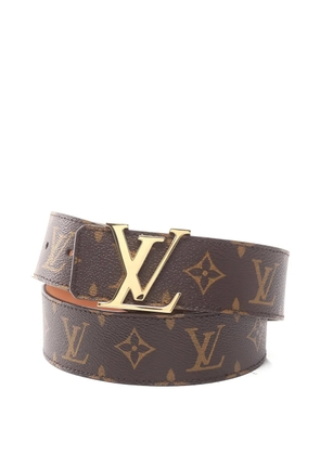 Louis Vuitton Pre-Owned 2008 monogram buckle belt - Brown