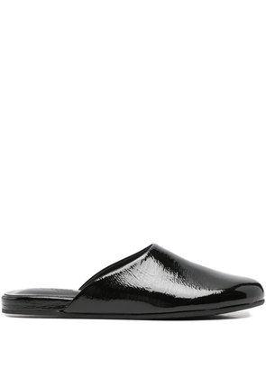 Ancient Greek Sandals The Slipper mules - Black