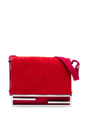 Fendi Pre-Owned 20th Century Suede crossbody bag - Red