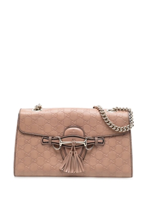 Gucci Pre-Owned 2016-2025 Medium Guccissima Emily shoulder bag - Brown