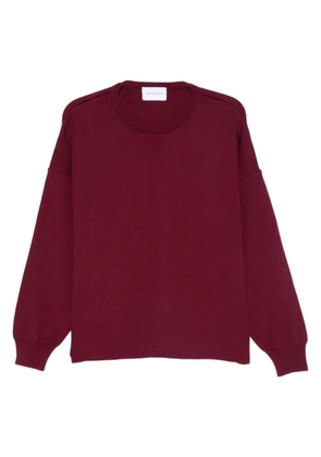 MARSEM crew-neck long-sleeve sweater - Red