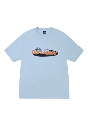 Stüssy x Our Legacy Work Shop Swirl T-shirt - Blue