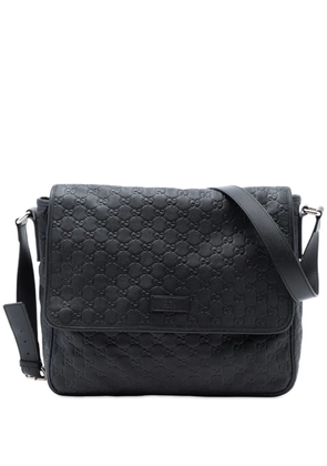 Gucci Pre-Owned 2016-2025 Guccissima crossbody bag - Black