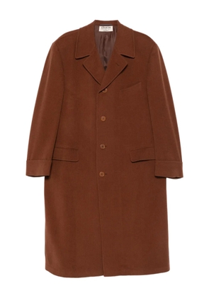 A.N.G.E.L.O. Vintage Cult 90s buttoned coat - Brown