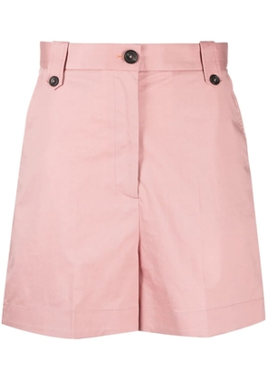 PS Paul Smith hight-waist mini shorts - Pink