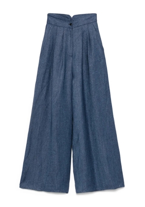 Dusan linen trousers - Blue