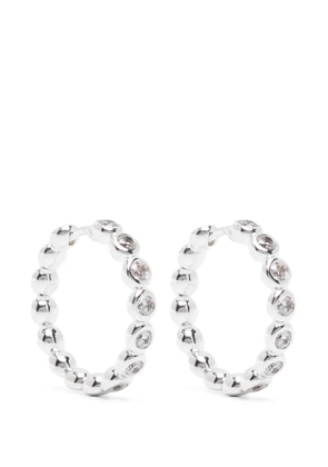 Missoma Tennis classic hoop earrings - Silver