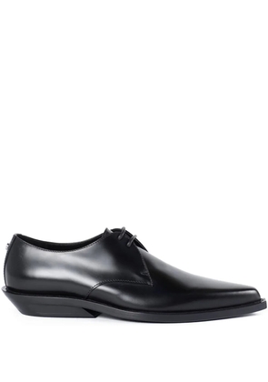 Ann Demeulemeester Falko Pointy Derby shoes - Black