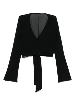 Maison Close Fever long sleeve top - Black