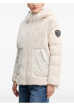 Blauer hooded padded jacket - Neutrals