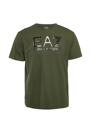 Emporio Armani Pre-Owned logo-print T-shirt - Green