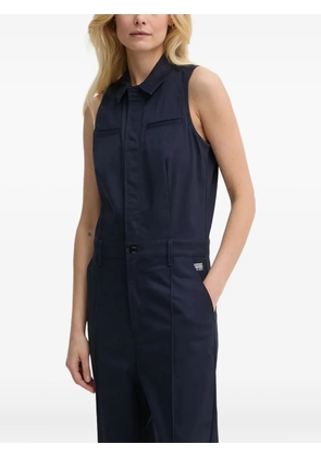 G-Star RAW classic-collar sleeveless jumpsuit - 3873